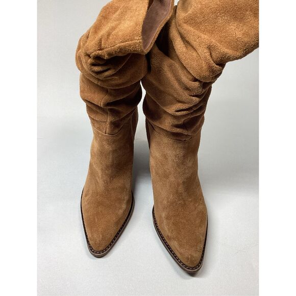 Jeffrey Campbell Audie Brown Boots Size 7.5 - Picture 2 of 10